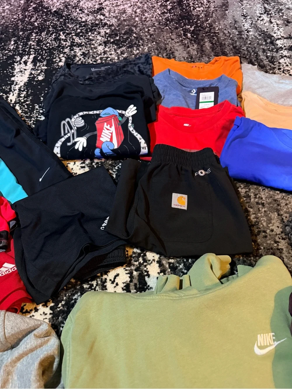 23 Piece Boys NAME BRAND Clothing Haul. Nike, Adidas, Jordan, UA and etc.